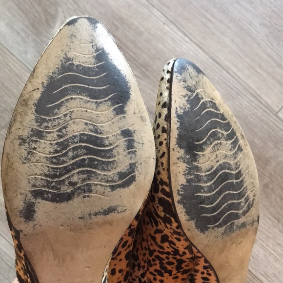 Matisse Teddy Ankle Cowhide Wedge Booties sz7.5 - Picture 10 of 15